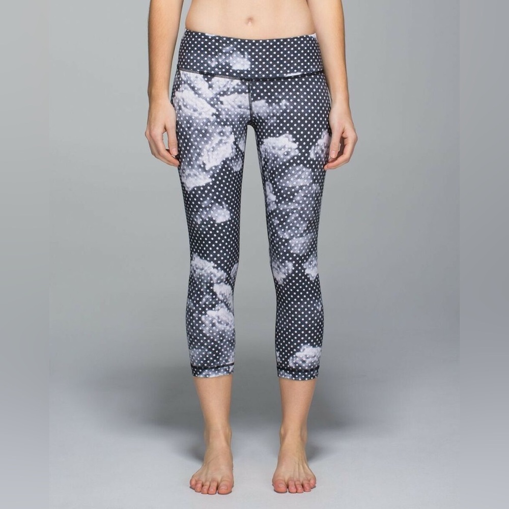 Lululemon Wunder Under Crop II Dottie Legging